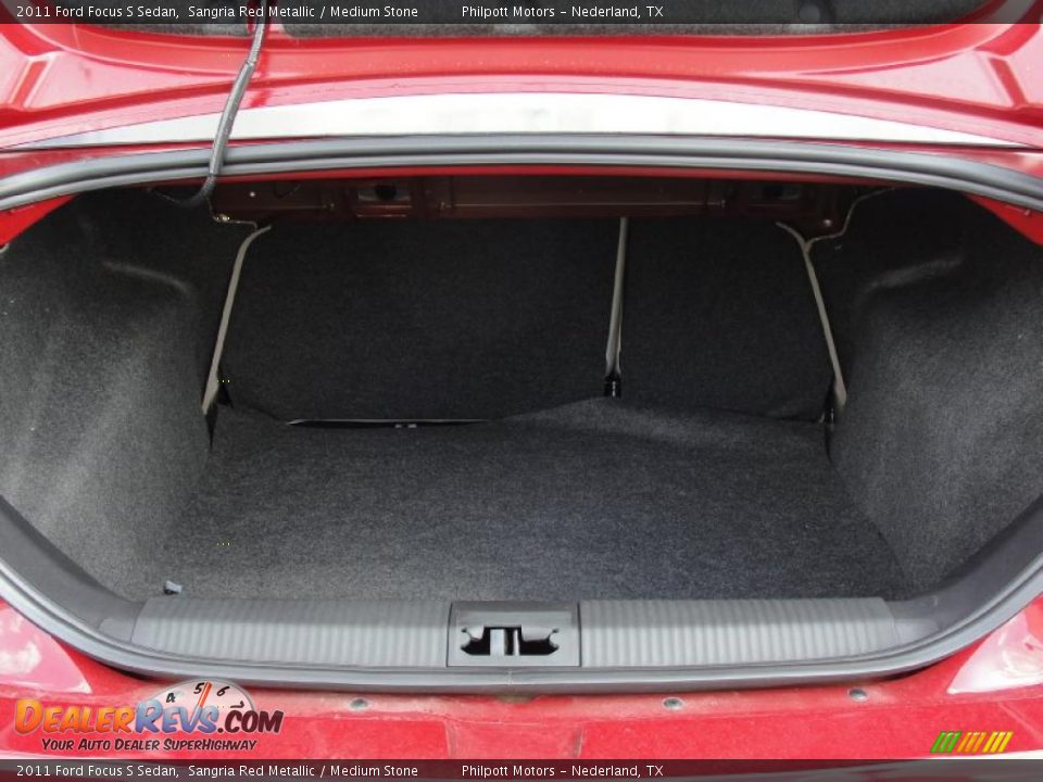 2011 Ford Focus S Sedan Trunk Photo #16