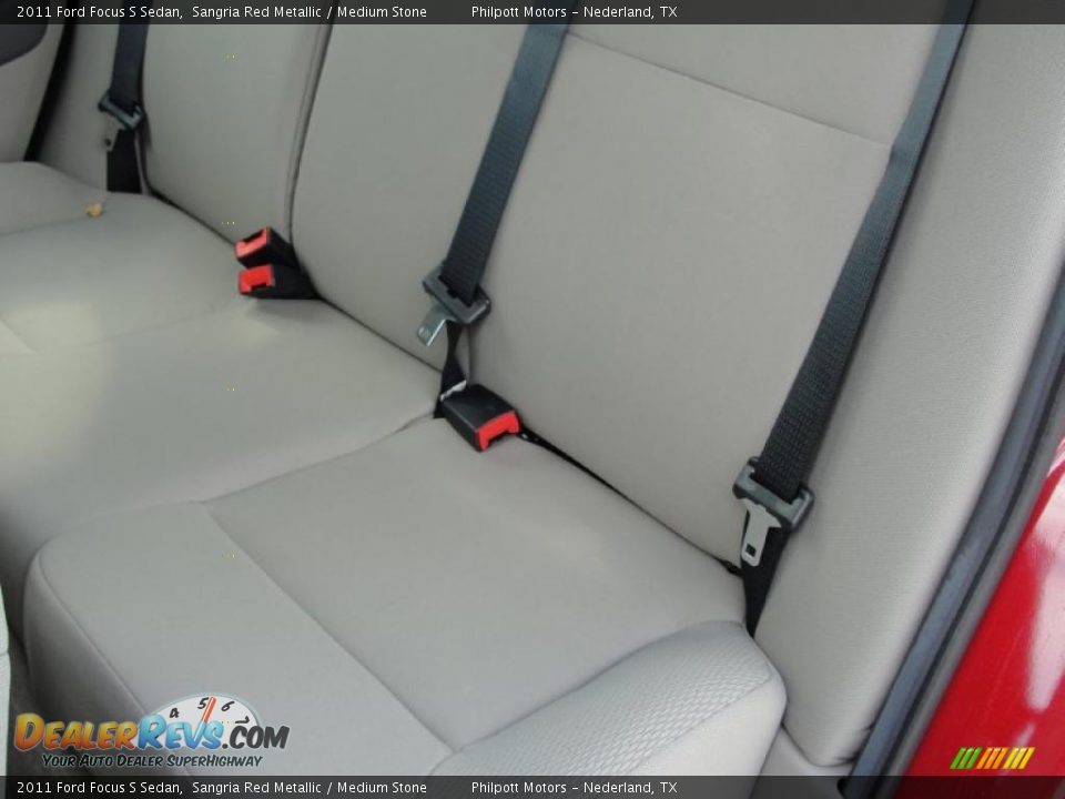 Medium Stone Interior - 2011 Ford Focus S Sedan Photo #18