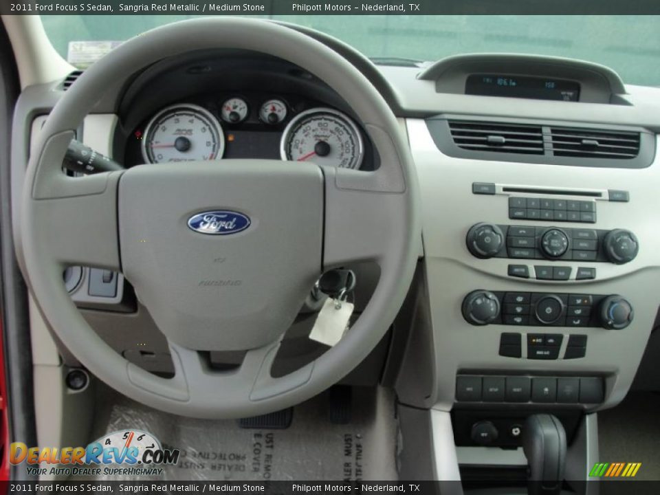 Dashboard of 2011 Ford Focus S Sedan Photo #24