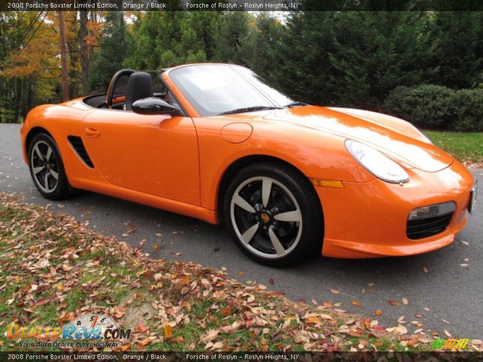 Orange 2008 Porsche Boxster Limited Edition Photo #8