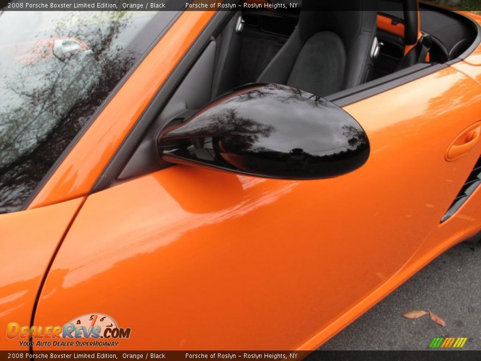 2008 Porsche Boxster Limited Edition Orange / Black Photo #11