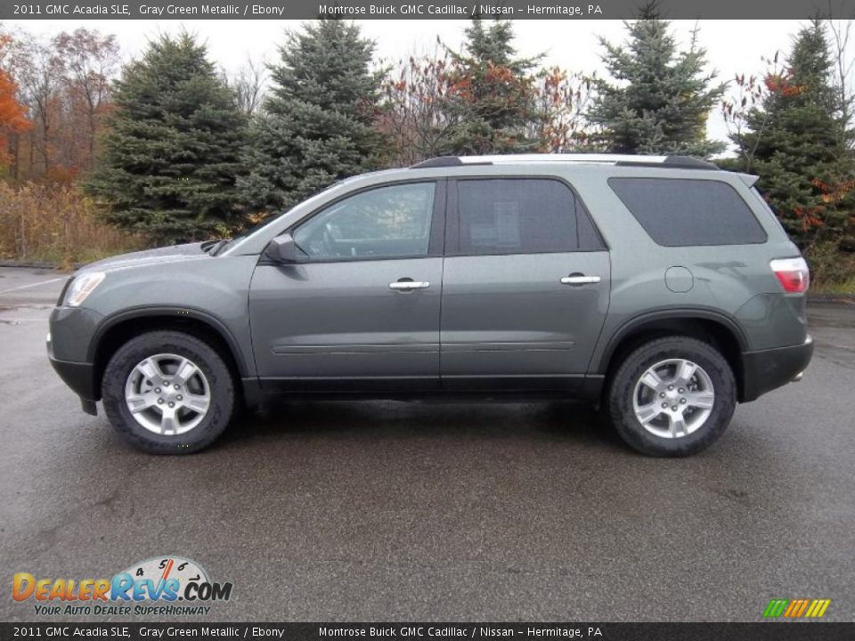 Grey green metallic gmc acadia #1