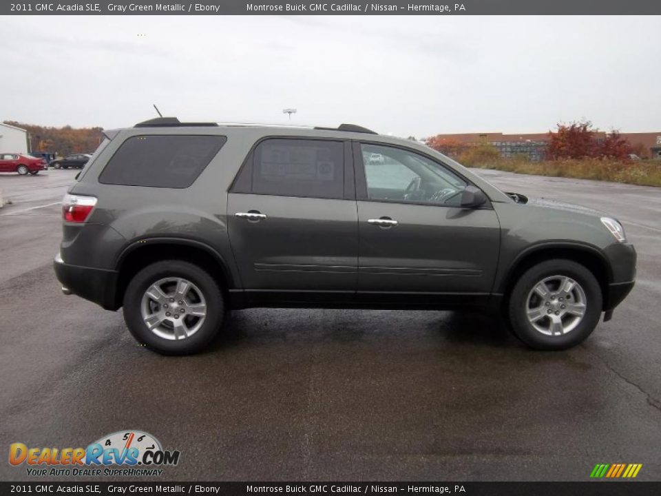 Gray green metallic gmc acadia #5