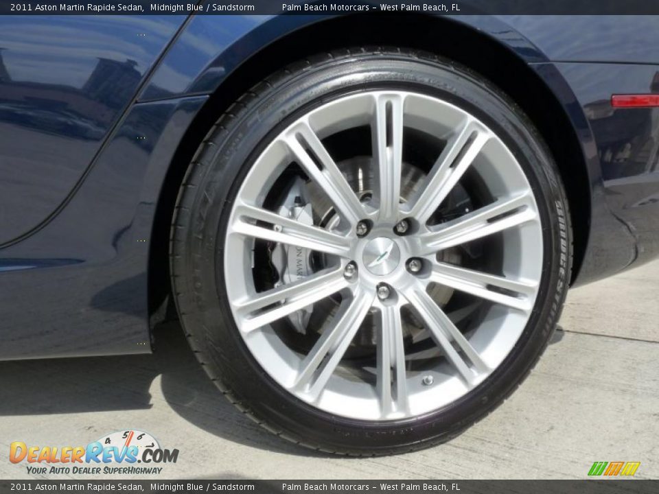 2011 Aston Martin Rapide Sedan Wheel Photo #8