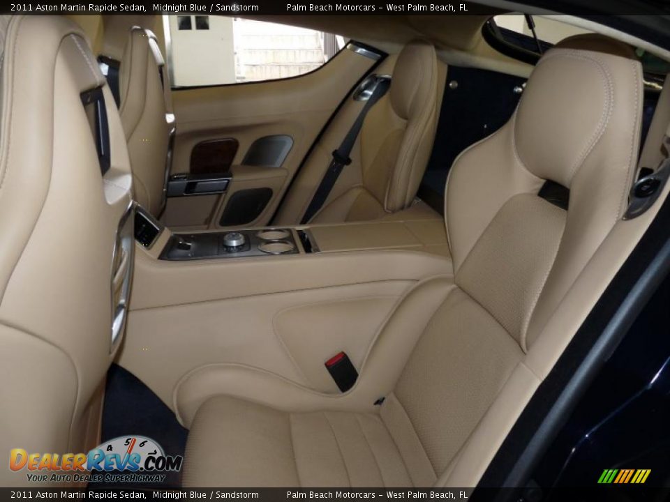 Sandstorm Interior - 2011 Aston Martin Rapide Sedan Photo #15