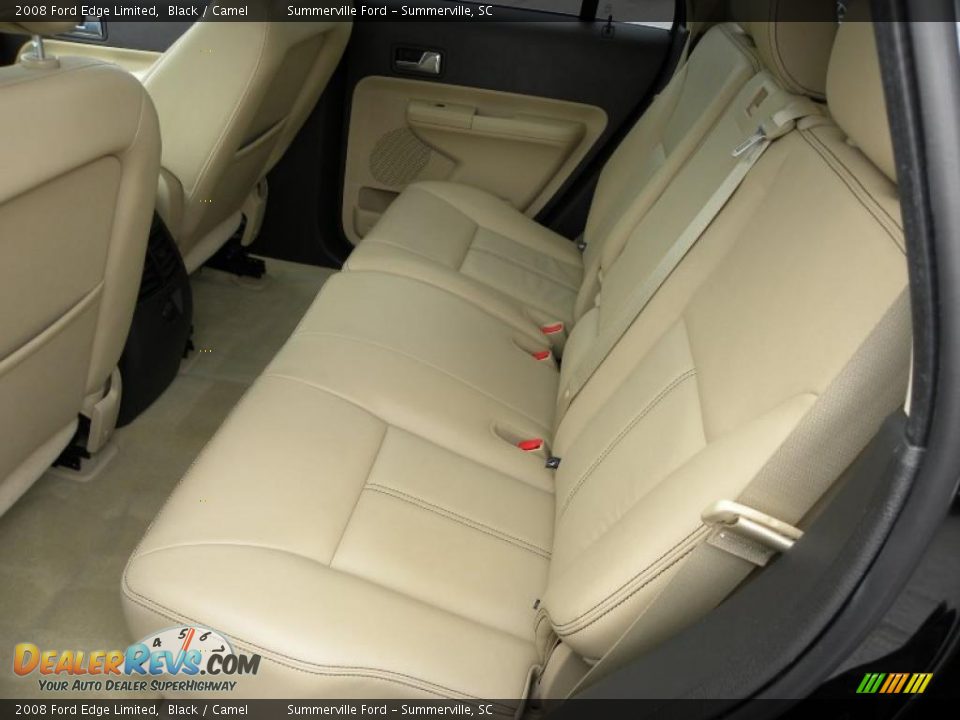 2008 Ford Edge Limited Black / Camel Photo #8