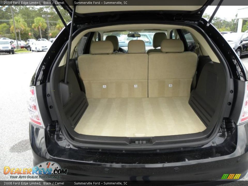 2008 Ford Edge Limited Black / Camel Photo #16