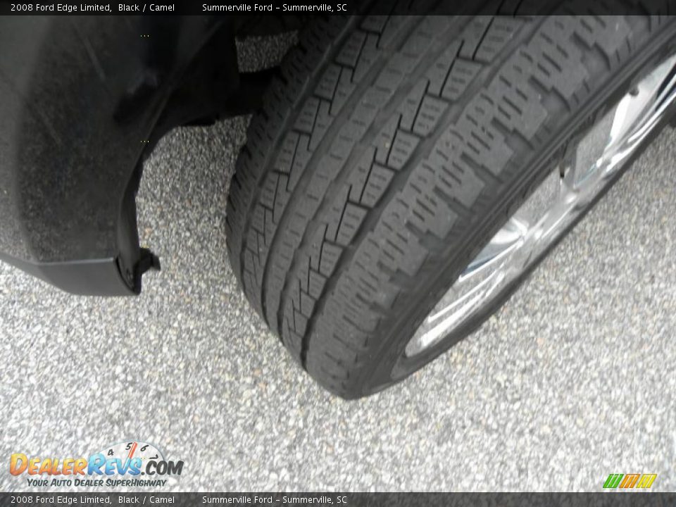 2008 Ford Edge Limited Black / Camel Photo #19
