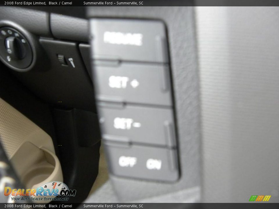 2008 Ford Edge Limited Black / Camel Photo #23