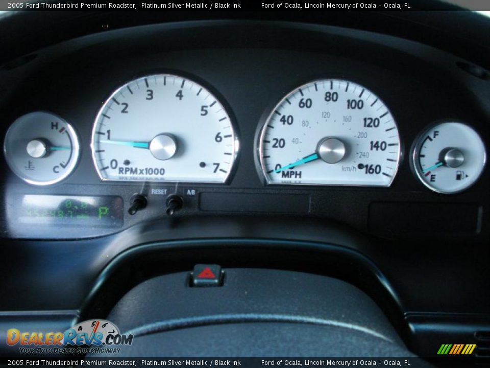 2005 Ford Thunderbird Premium Roadster Gauges Photo #18
