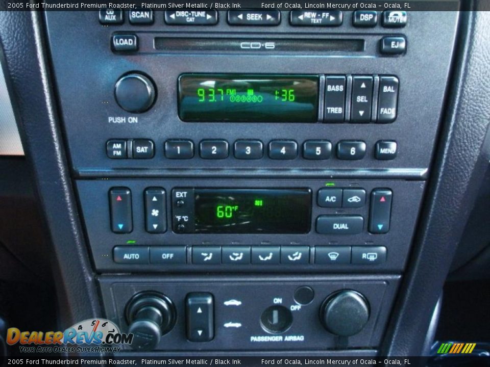 Controls of 2005 Ford Thunderbird Premium Roadster Photo #20