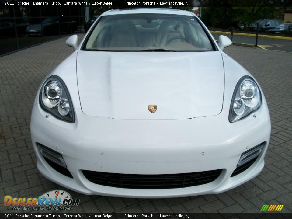 Carrara White 2011 Porsche Panamera Turbo Photo #2