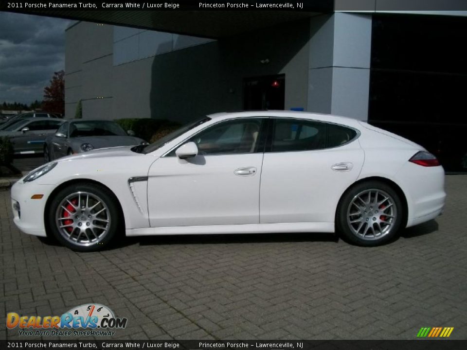 Carrara White 2011 Porsche Panamera Turbo Photo #8