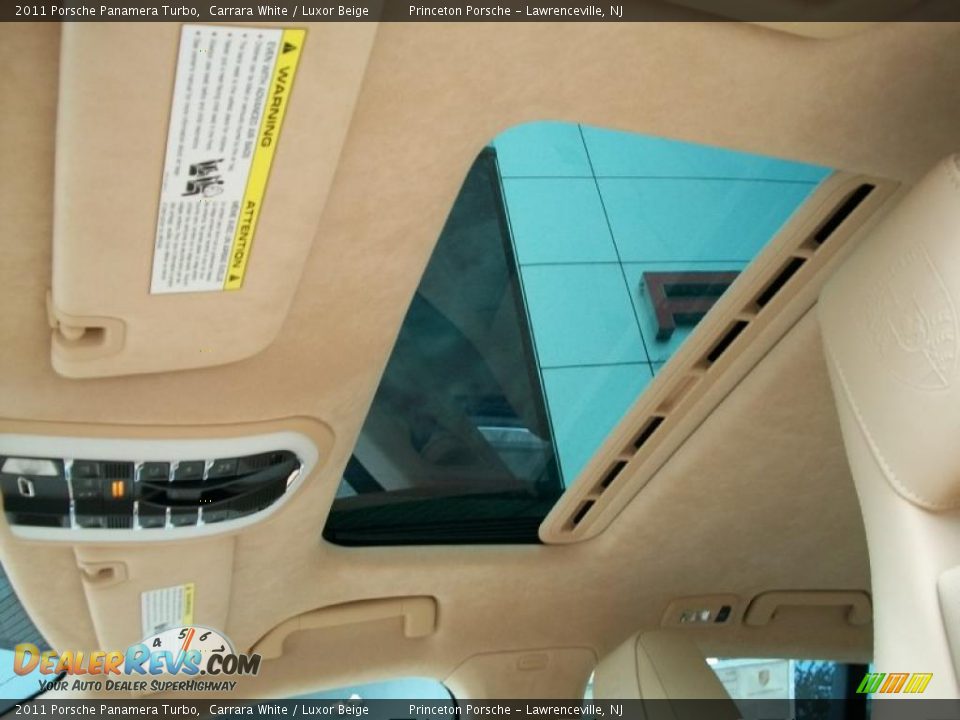 Sunroof of 2011 Porsche Panamera Turbo Photo #21