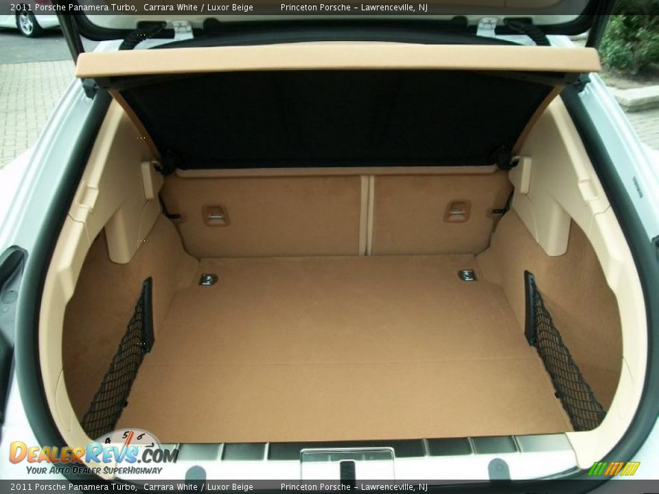 2011 Porsche Panamera Turbo Trunk Photo #22