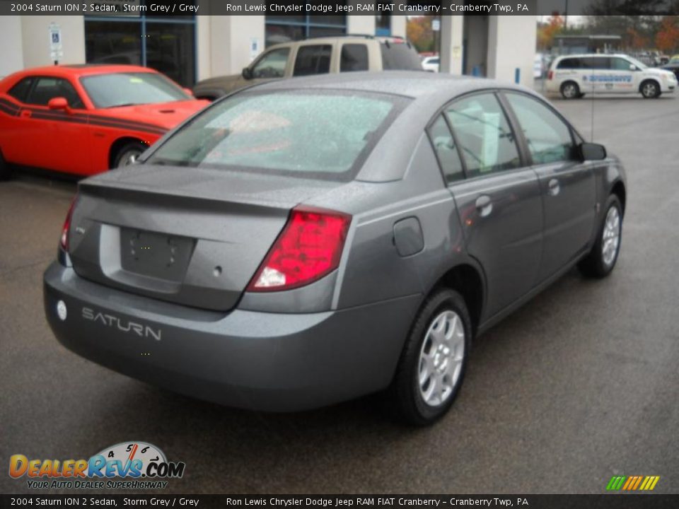 2004 Saturn ION 2 Sedan Storm Grey / Grey Photo #2