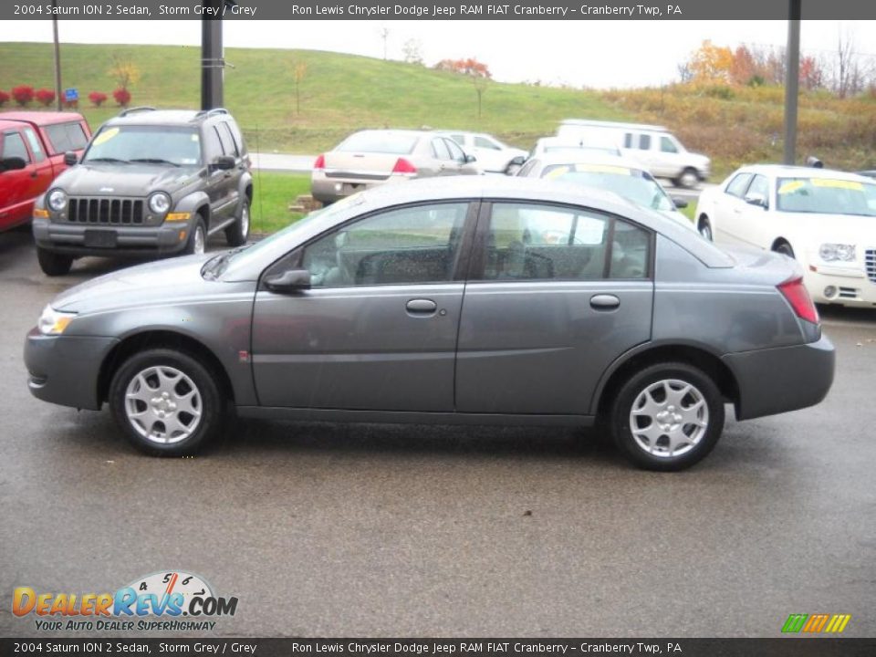 2004 Saturn ION 2 Sedan Storm Grey / Grey Photo #5
