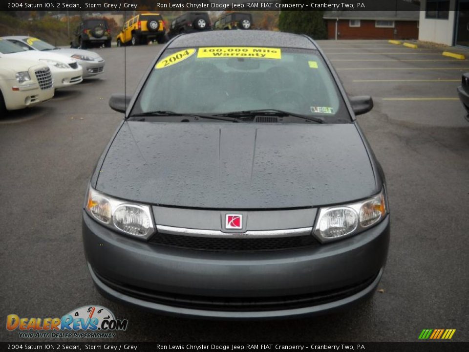 2004 Saturn ION 2 Sedan Storm Grey / Grey Photo #19