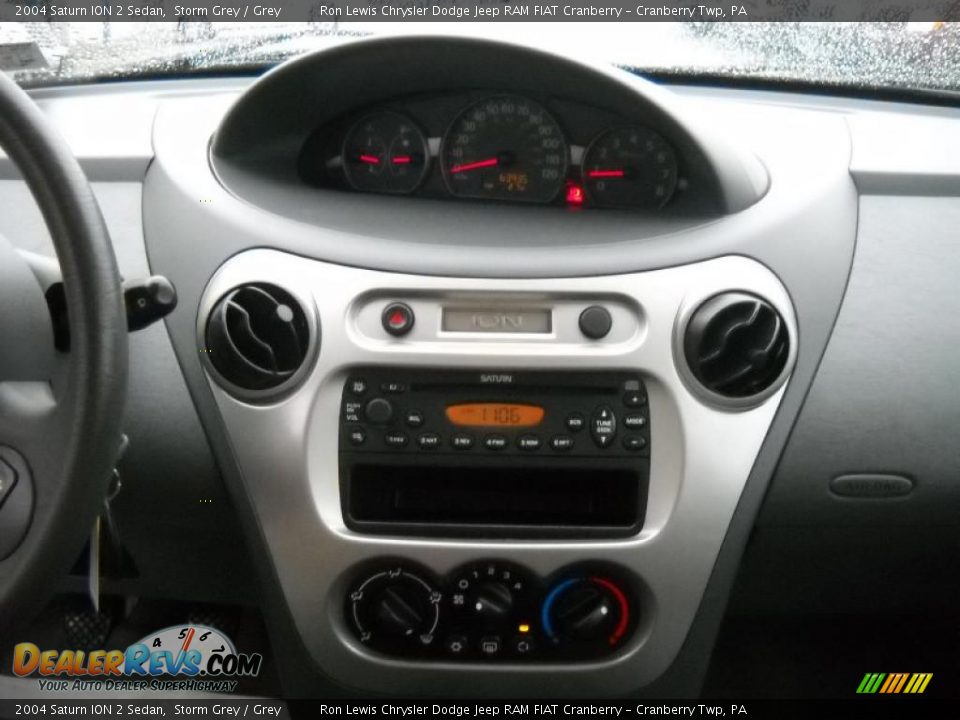2004 Saturn ION 2 Sedan Storm Grey / Grey Photo #22