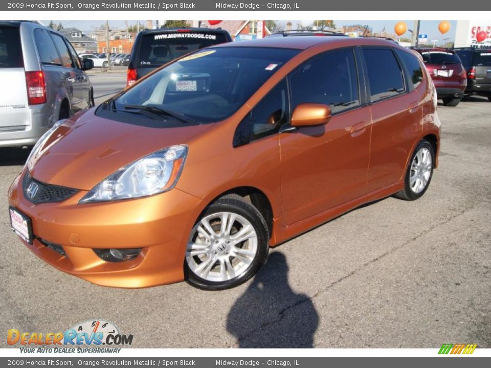 2009 Honda fit orange revolution #4