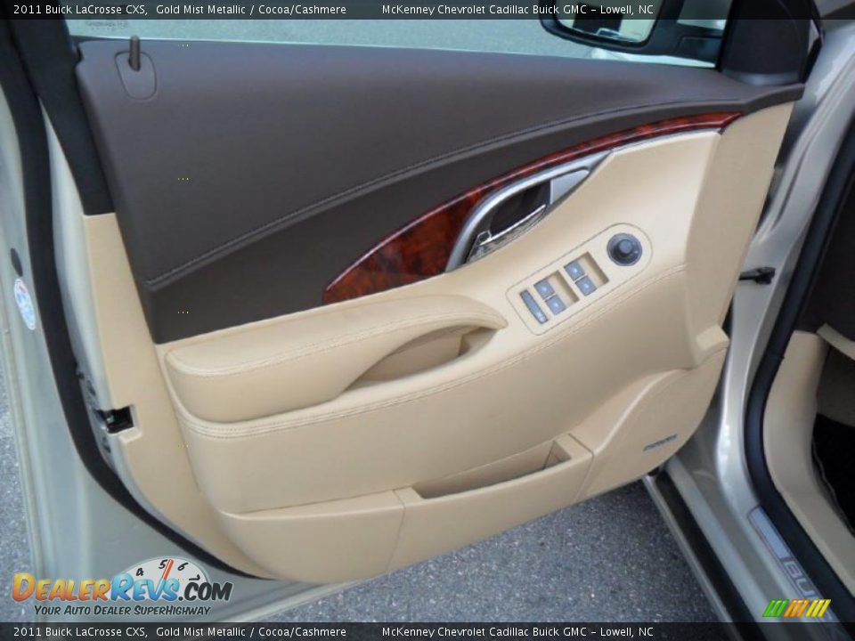 Door Panel of 2011 Buick LaCrosse CXS Photo #9