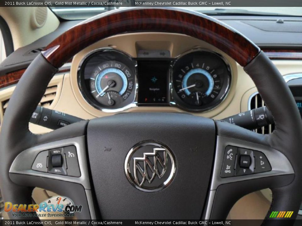 Controls of 2011 Buick LaCrosse CXS Photo #12