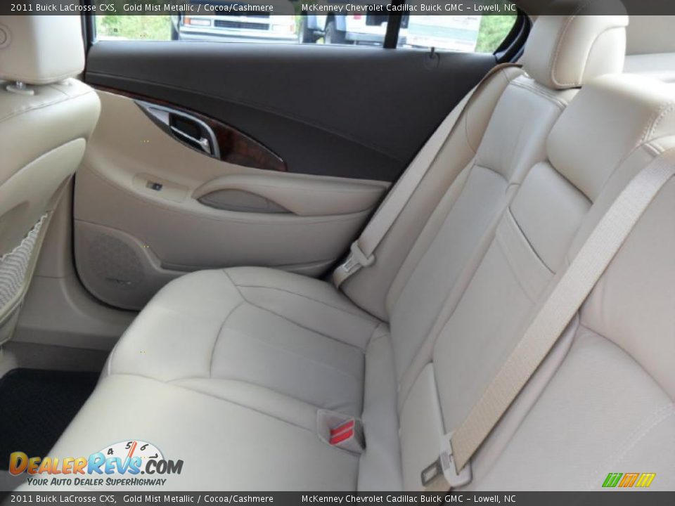 Cocoa/Cashmere Interior - 2011 Buick LaCrosse CXS Photo #16