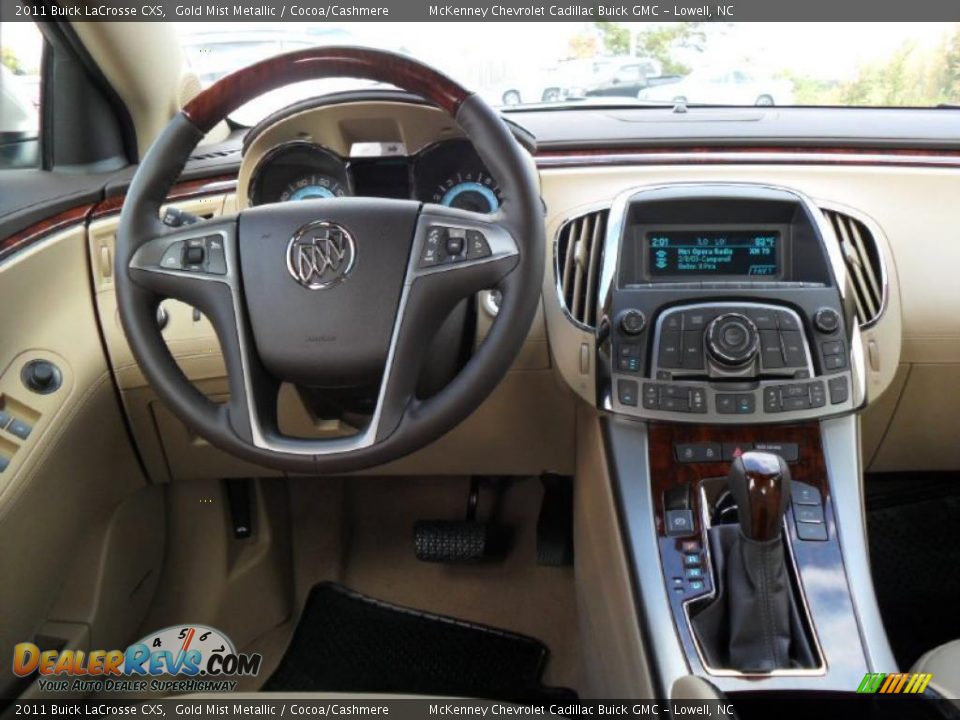 Dashboard of 2011 Buick LaCrosse CXS Photo #17