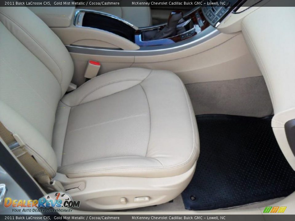 Cocoa/Cashmere Interior - 2011 Buick LaCrosse CXS Photo #21