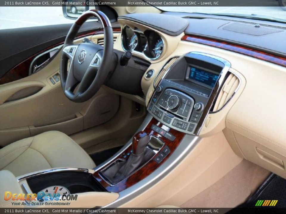 Dashboard of 2011 Buick LaCrosse CXS Photo #22