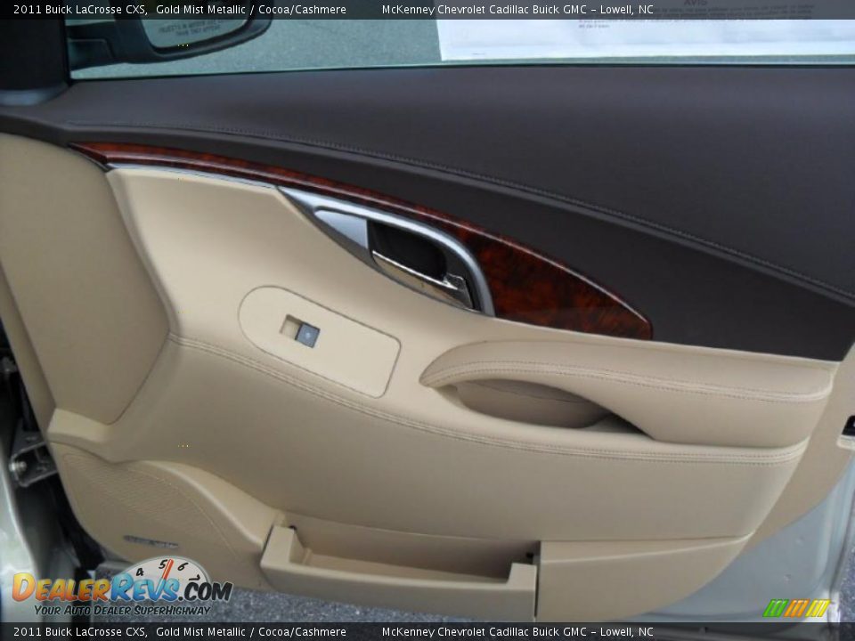 Door Panel of 2011 Buick LaCrosse CXS Photo #23