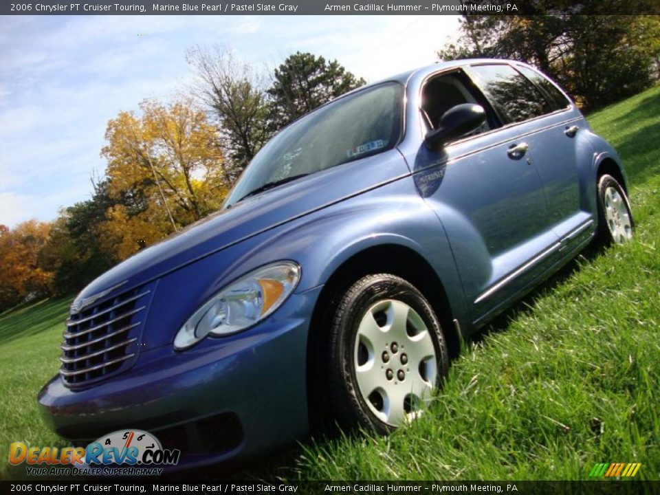 2006 Chrysler PT Cruiser Touring Marine Blue Pearl / Pastel Slate Gray Photo #1
