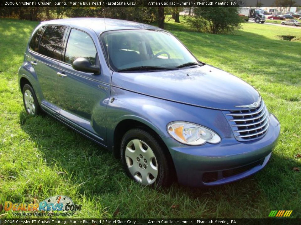 2006 Chrysler PT Cruiser Touring Marine Blue Pearl / Pastel Slate Gray Photo #4