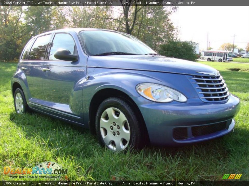 2006 Chrysler PT Cruiser Touring Marine Blue Pearl / Pastel Slate Gray Photo #5