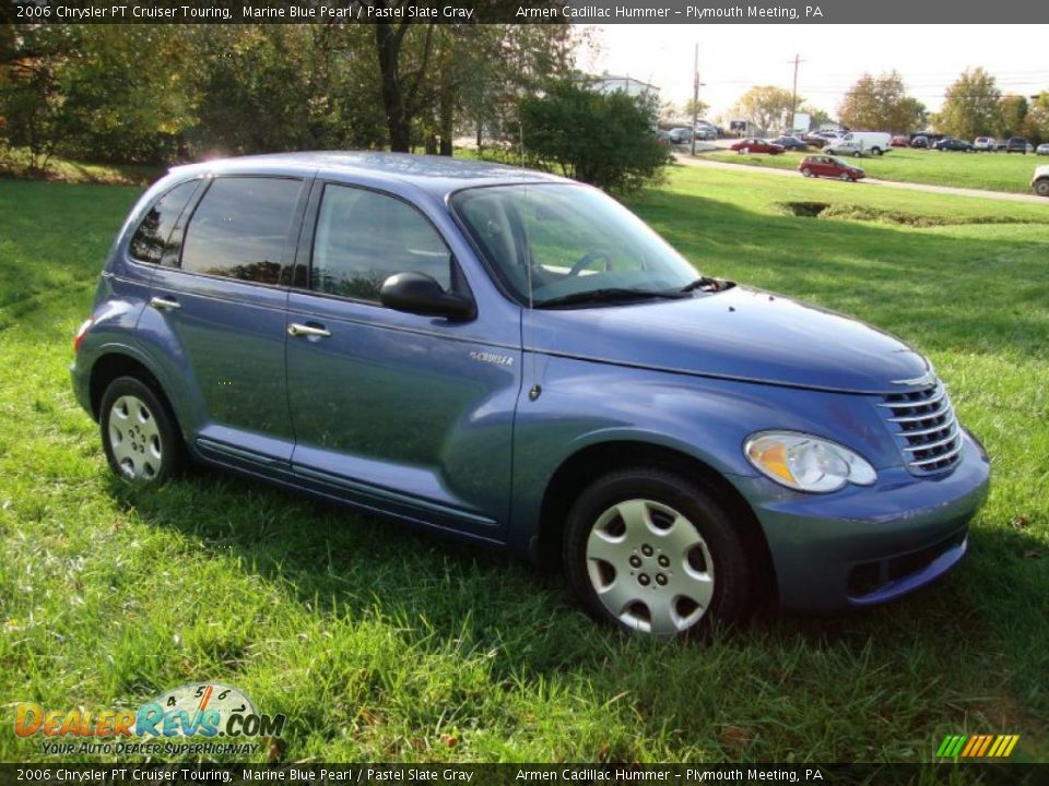 2006 Chrysler PT Cruiser Touring Marine Blue Pearl / Pastel Slate Gray Photo #6