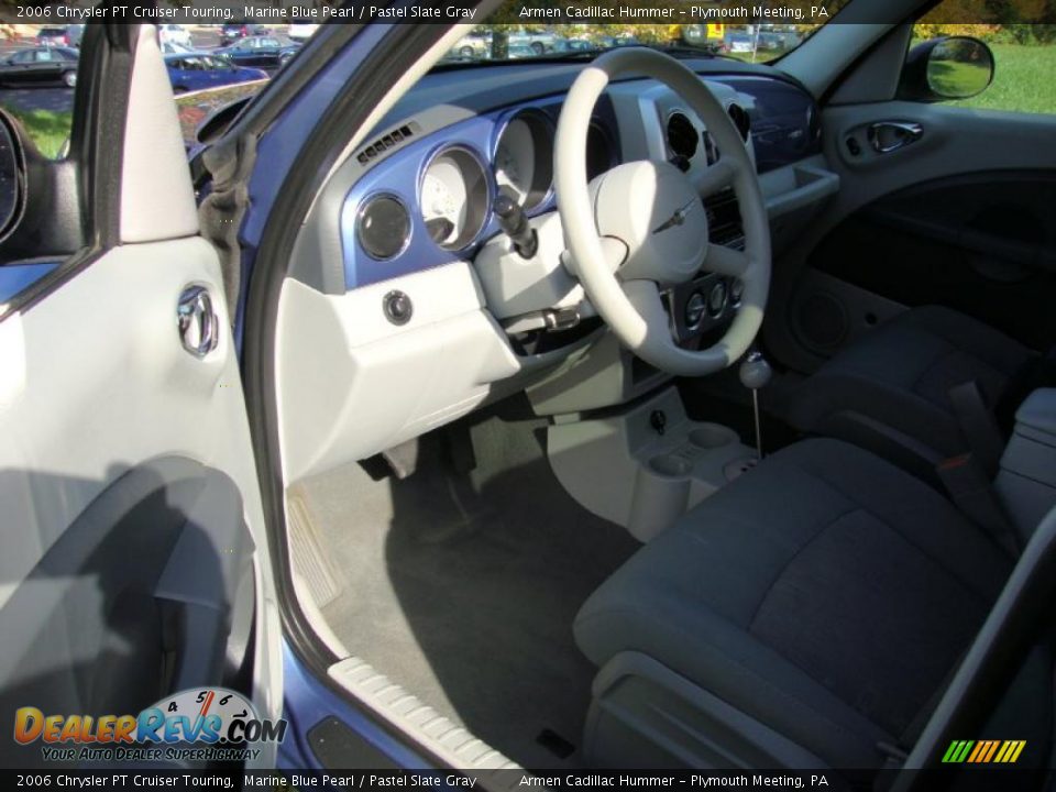 2006 Chrysler PT Cruiser Touring Marine Blue Pearl / Pastel Slate Gray Photo #13