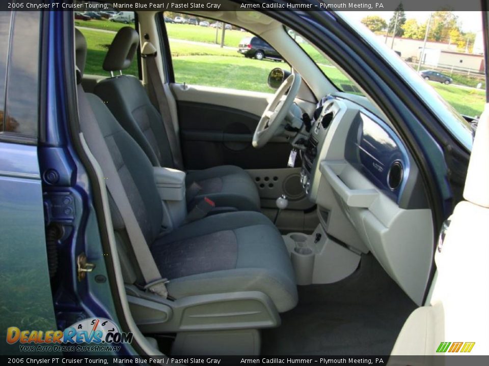 2006 Chrysler PT Cruiser Touring Marine Blue Pearl / Pastel Slate Gray Photo #19