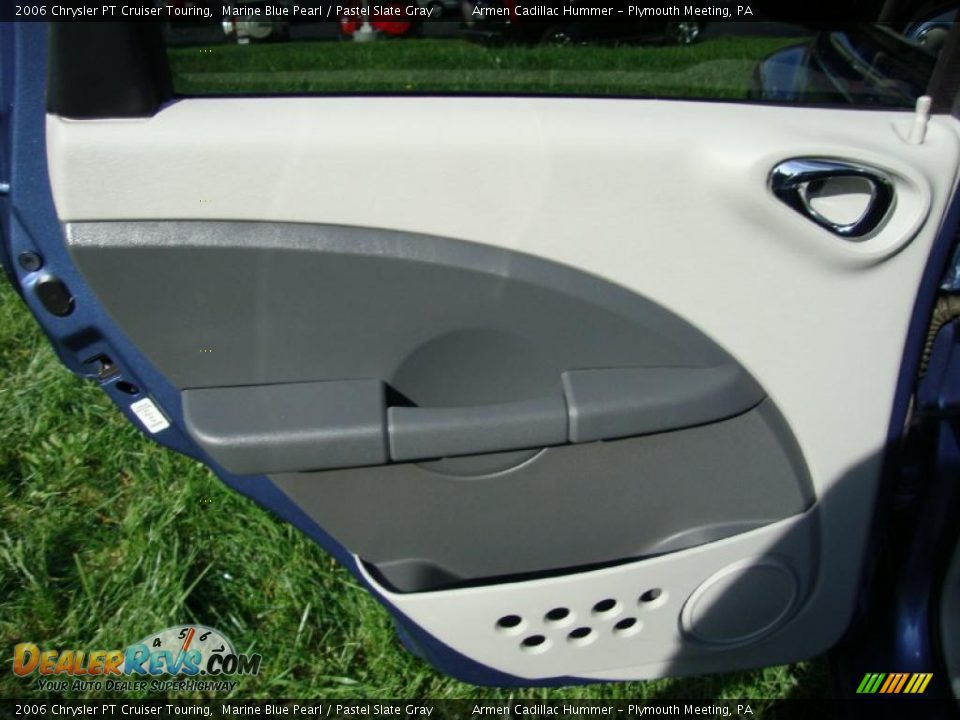 2006 Chrysler PT Cruiser Touring Marine Blue Pearl / Pastel Slate Gray Photo #23