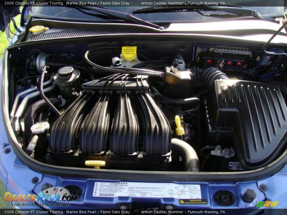 2006 Chrysler PT Cruiser Touring Marine Blue Pearl / Pastel Slate Gray Photo #26
