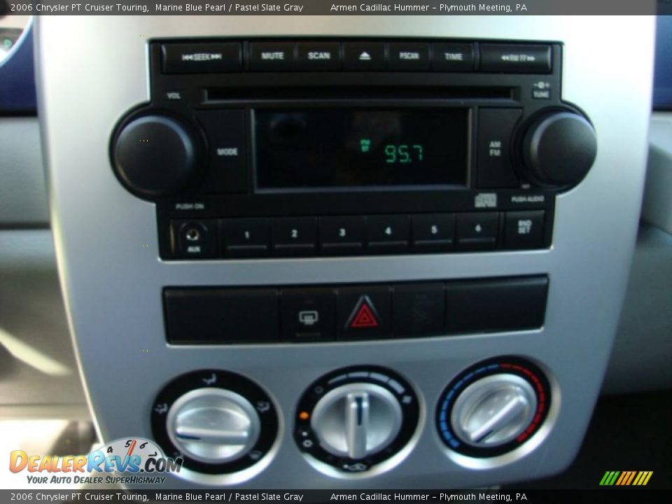 2006 Chrysler PT Cruiser Touring Marine Blue Pearl / Pastel Slate Gray Photo #30