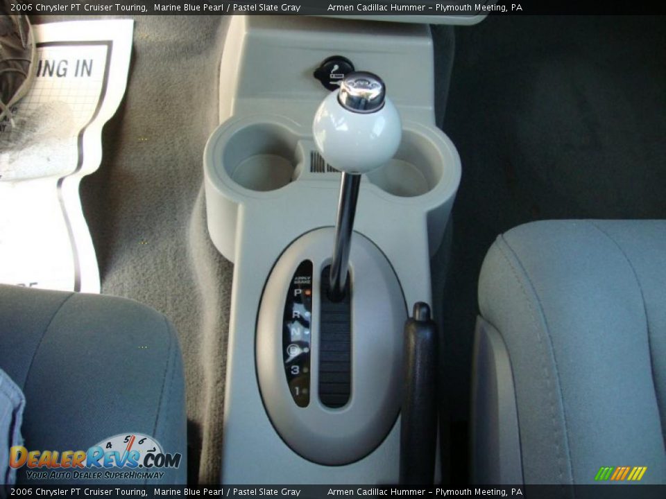 2006 Chrysler PT Cruiser Touring Marine Blue Pearl / Pastel Slate Gray Photo #31