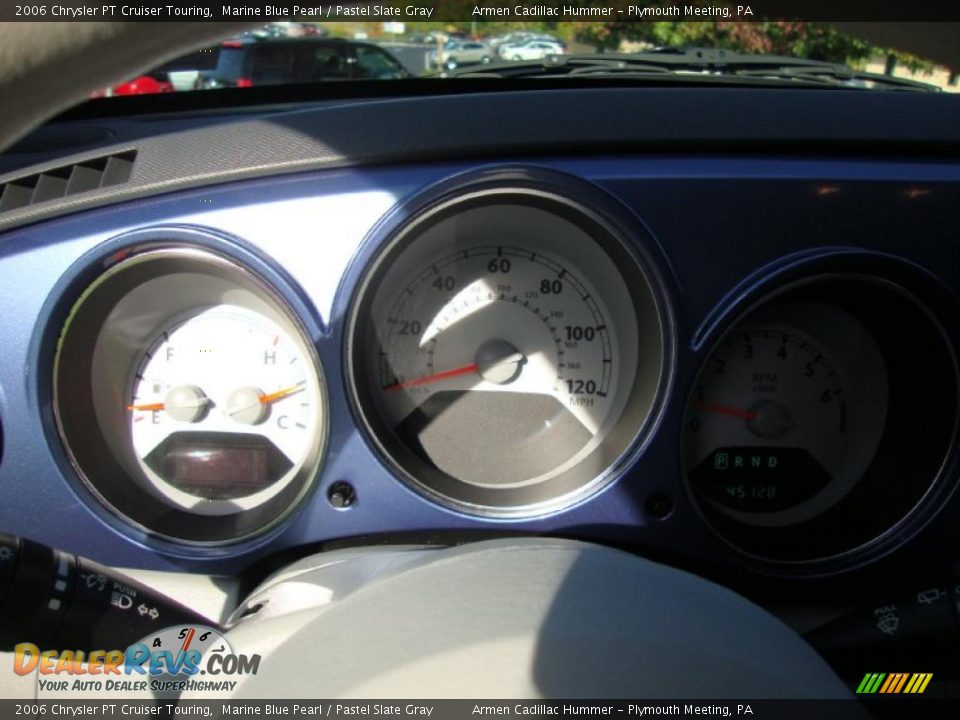 2006 Chrysler PT Cruiser Touring Marine Blue Pearl / Pastel Slate Gray Photo #32