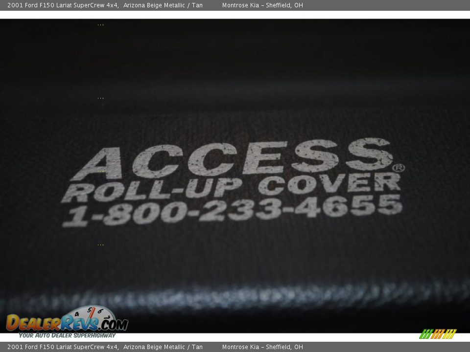 2001 Ford F150 Lariat SuperCrew 4x4 Arizona Beige Metallic / Tan Photo #26