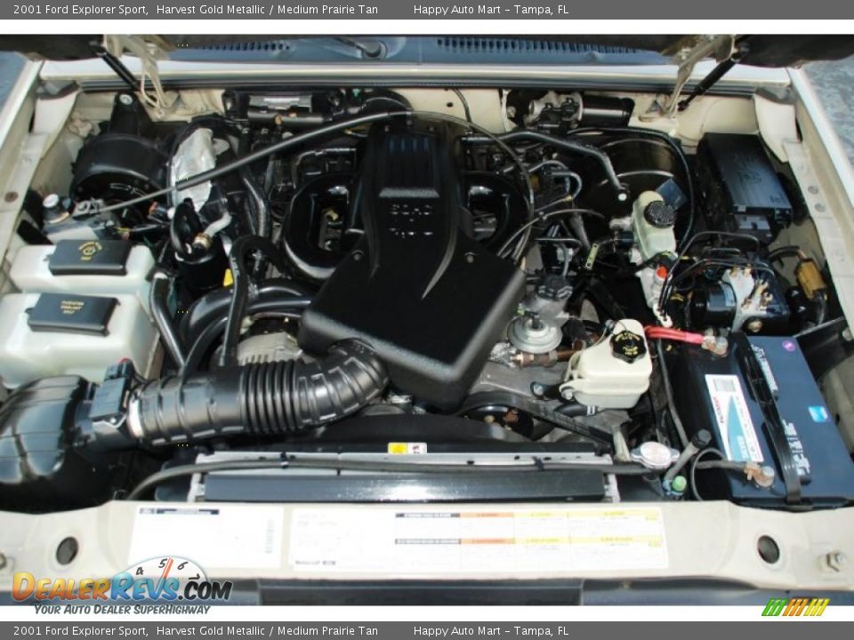 2001 Ford Explorer Sport 4.0 Liter SOHC 12-Valve V6 Engine Photo #21