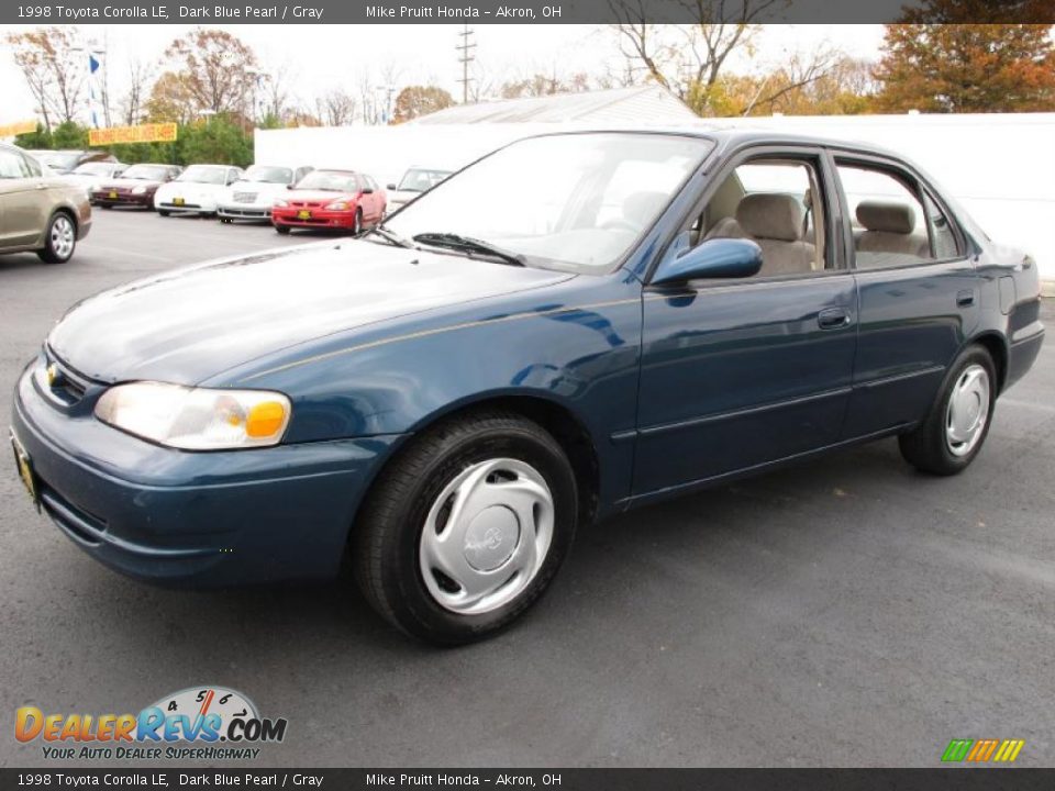 blue 1998 toyota corolla #4