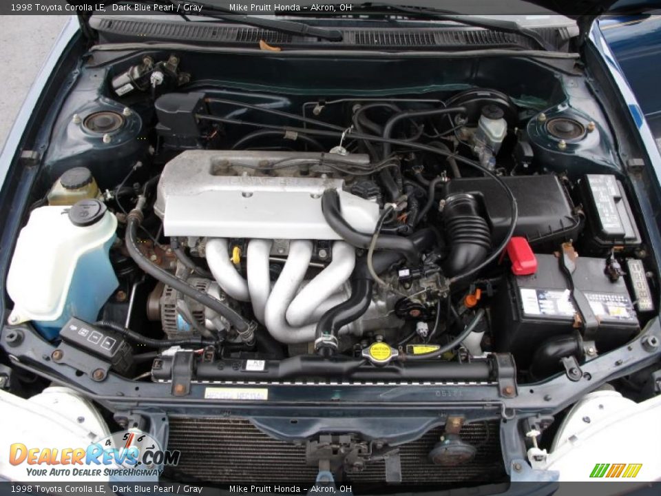 1998 Toyota Corolla LE 1.8 Liter DOHC 16-Valve 4 Cylinder Engine Photo #21