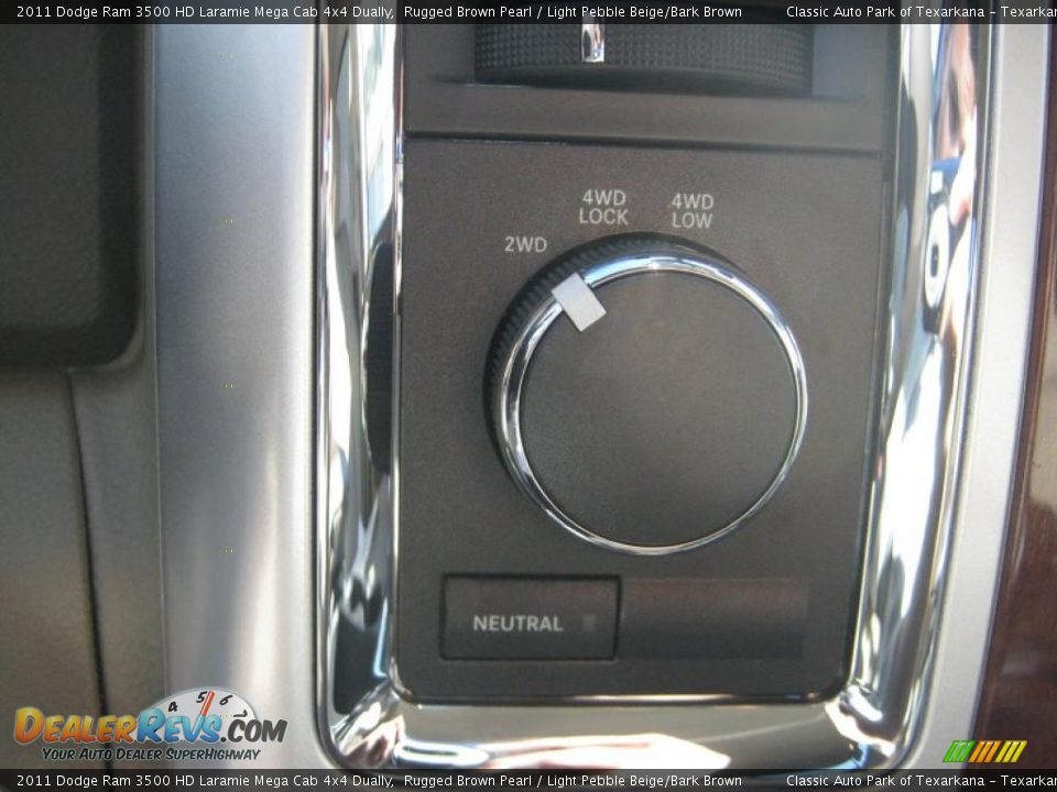 2011 Dodge Ram 3500 HD Laramie Mega Cab 4x4 Dually Rugged Brown Pearl / Light Pebble Beige/Bark Brown Photo #13