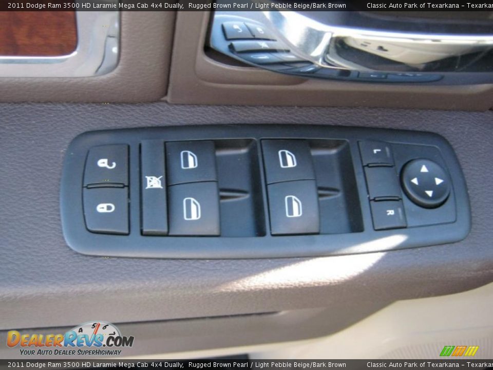 2011 Dodge Ram 3500 HD Laramie Mega Cab 4x4 Dually Rugged Brown Pearl / Light Pebble Beige/Bark Brown Photo #19