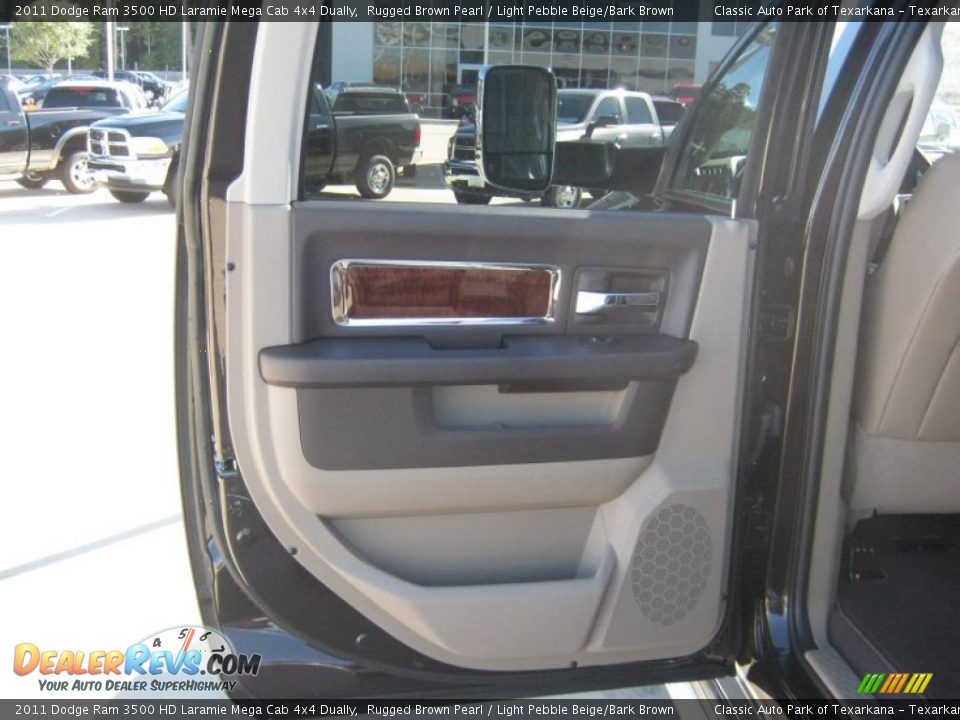 2011 Dodge Ram 3500 HD Laramie Mega Cab 4x4 Dually Rugged Brown Pearl / Light Pebble Beige/Bark Brown Photo #20