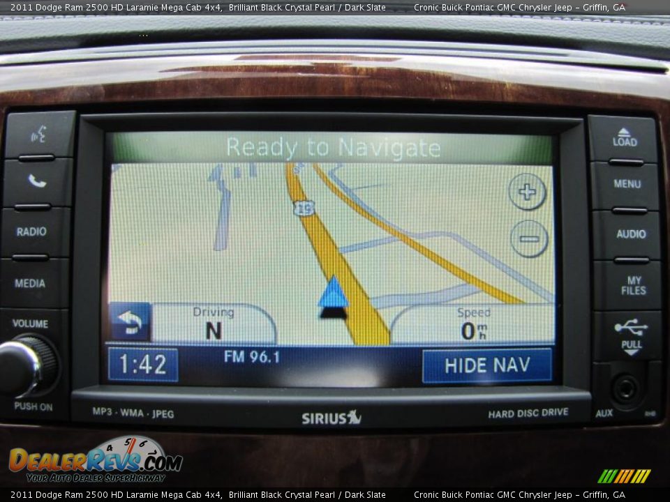 Navigation of 2011 Dodge Ram 2500 HD Laramie Mega Cab 4x4 Photo #15